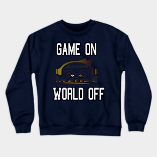 Level Up with 'Gamer Inside, Press Start to Reveal the Gamer Inside Crewneck Sweatshirt